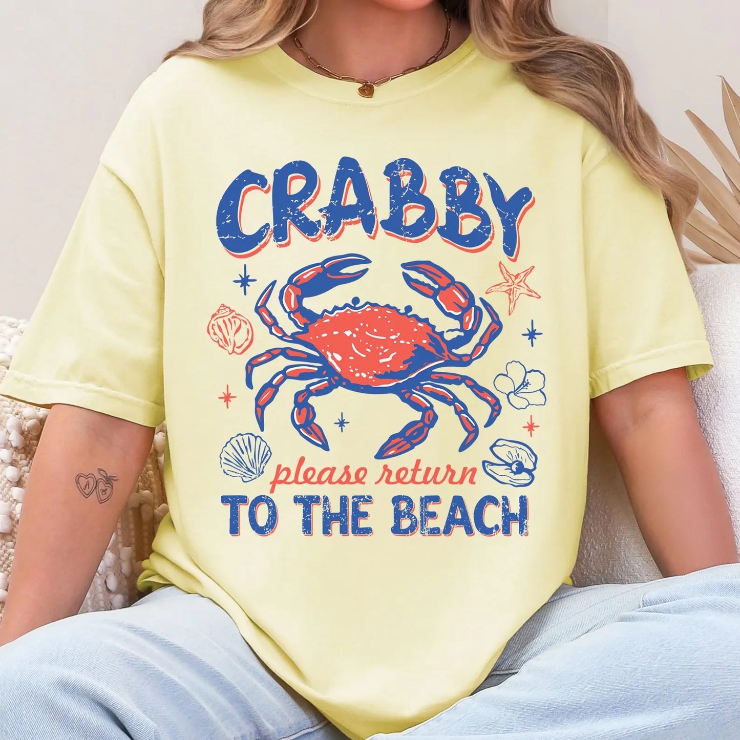 Crabby Return To Beach