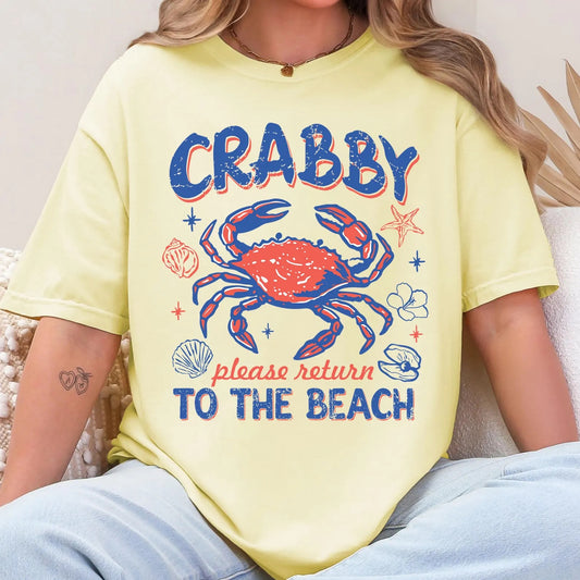 Crabby Return To Beach