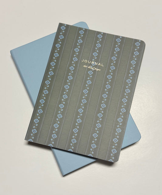 Vintage Striped Journal Set