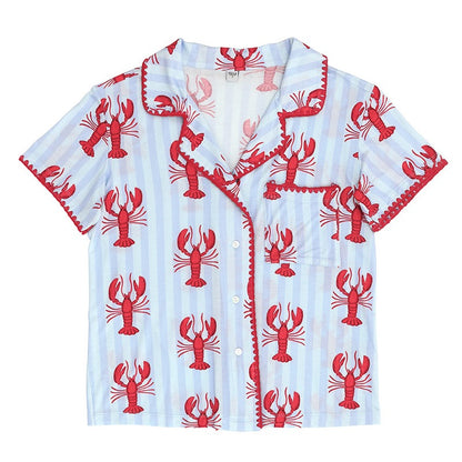 Short PJ Set - Lobsters
