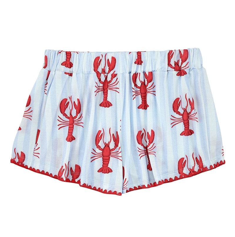 Short PJ Set - Lobsters