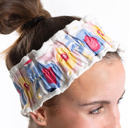 Spa Wrap/ Head Band Set- Floral