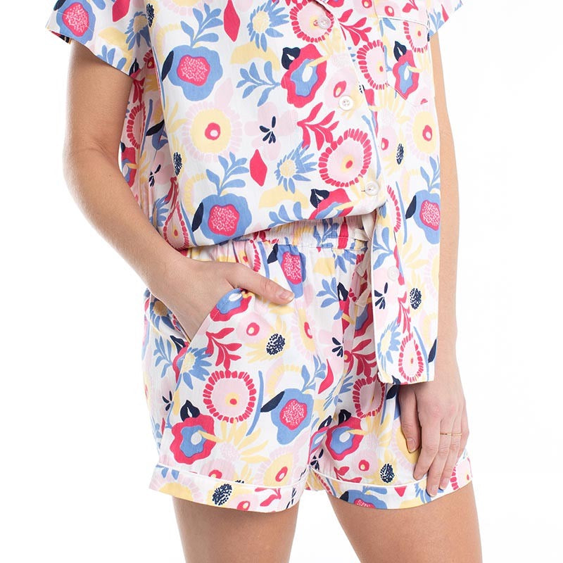 Short PJ Set- Floral
